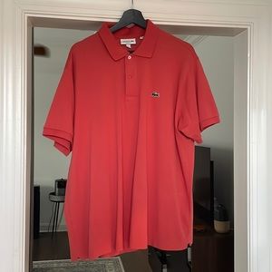 Lacoste Polo, Coral XXL